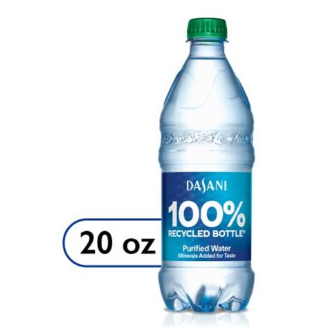 Dasani Purified Water Bottle 20 Fl Oz Kroger