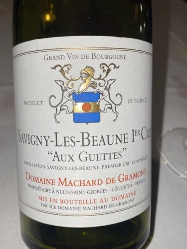 2018 Domaine Machard de Gramont Savigny lès Beaune 1er Cru Aux Guettes