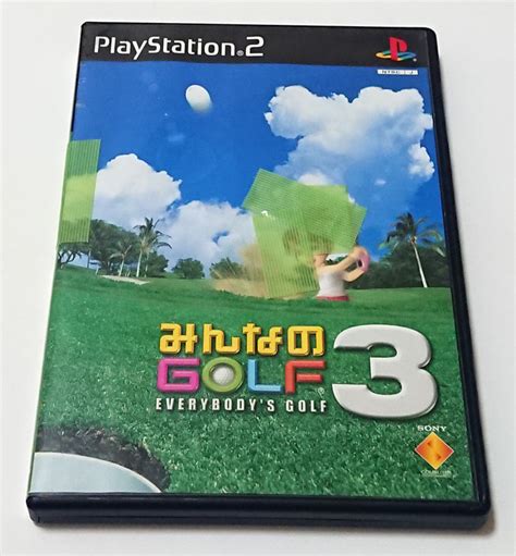 Yahooオークション 【ps2ソフト】みんなのgolf3 ハガキ付き