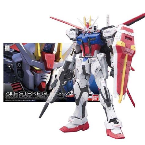 17 Bandai Figure Am Model Kit Anime Figure RG Aile Strike Mobile Suit