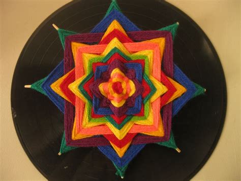 Mandala De Lana De Puntas X Cms Usd Ojo De Dioses