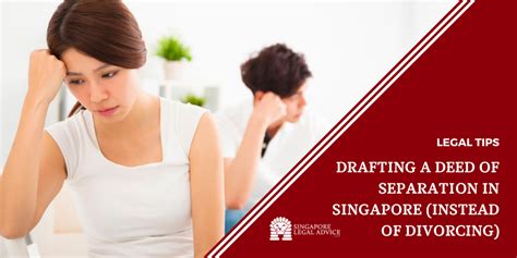 Separation In Singapore Via Deed Of Separation And More