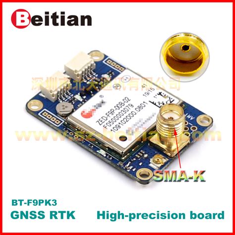 Beitian Gps Evb Glonass Galileo High Precision Centimeter Level Gps Module Dual Frequency Zed