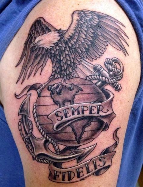 16 best U.S. Marine Corps USMC Tattoo ideas images on Pinterest | Army ...