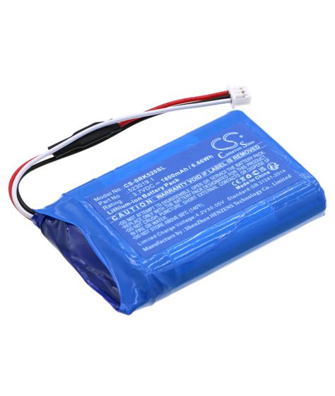 V Ah Li Ion Battery For Systronik Device