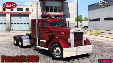 Peterbilt 350 Truck + Interior v1.0.3 (1.49.x) for ATS | Truck interior ...