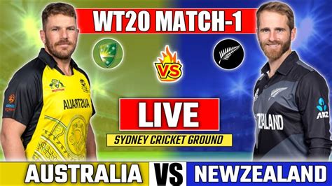 🔴 Live Australia Vs Newzealand T20 World Cup Match 1 Live Score Aus