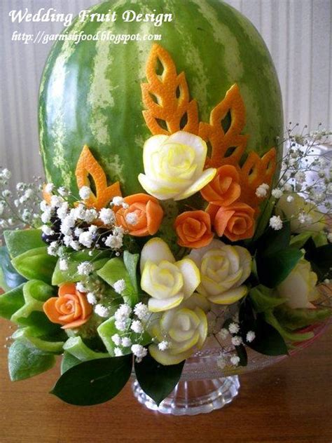 Garnishfoodblog Fruit Carving Arrangements And Food Garnishes