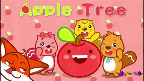 Apple Tree ️ Nursery Rhymes by Baby BuzTube ️ | Apple tree nursery ...