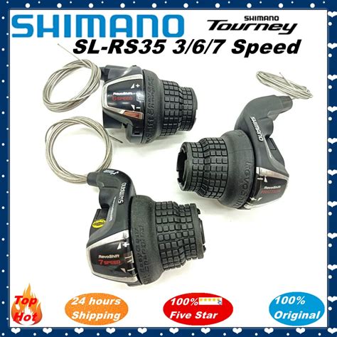 Shimano Tourney Sl Rs35 Revoshift Bike Derailleurs Twist Shifter Lever