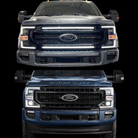 2020 2022 Ford Super Duty F250 F350 Led Grill Accent Lights Kit Xl X