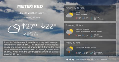 Weather Calella. 14 day Forecast - yourweather.co.uk | Meteored