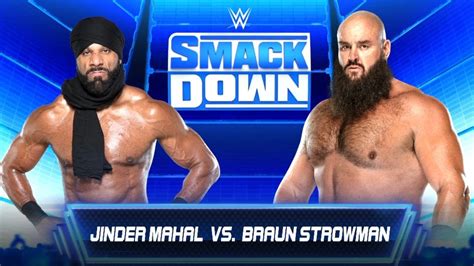 Braun Strowman Vs Jinder Mahal Wwe Smackdown World Cup 2022 Wwe2k22