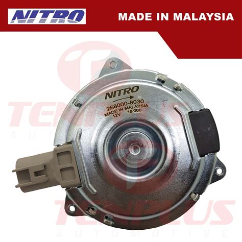 Nitro Fan Motor Toyota Vios Superman A T Radiator Shopee