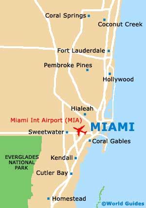 Map of Miami Airport (MIA): Orientation and Maps for MIA Miami Airport