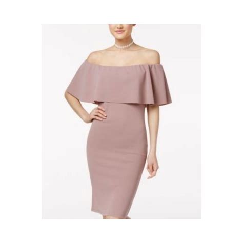 Off Shoulder Formal Dress Rosenude Pink Womens Fashion Dresses And Sets Dresses On Carousell