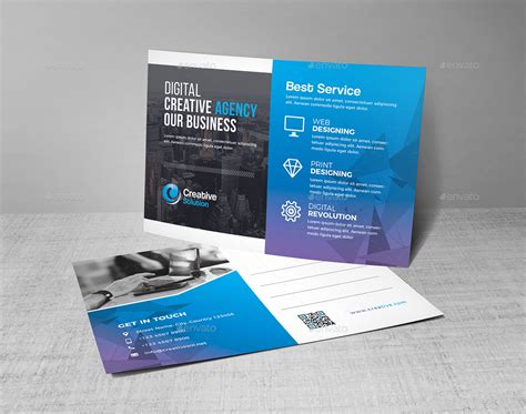 Business Postcard 11 Examples Format Sample Examples