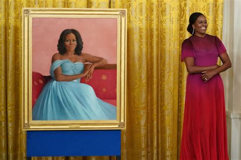 See Barack And Michelle Obama S Official White House Portraits