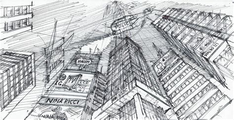 City, view from the street by Aftermath1990 on DeviantArt