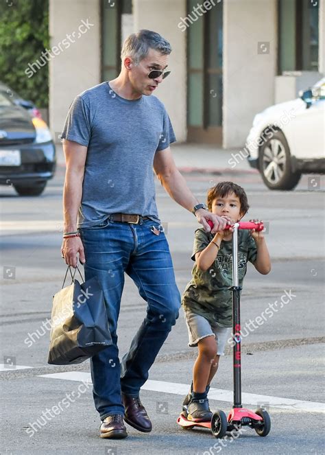 Olivier Martinez Son Maceo Martinez Editorial Stock Photo Stock Image