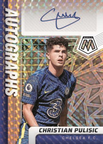 2021 22 Panini Mosaic Premier League Soccer Checklist