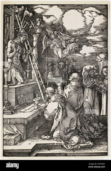 Gregoriumsmesse 1511 Albrecht Dürer 14711528 3 4 x 1 8 Zoll 29 85