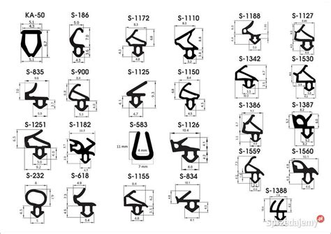 Wzornik Uszczelek Do Okien Pcv Wszystkie Uszczelki Dost Pne