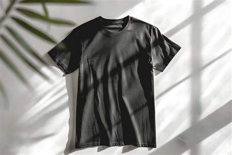 Gildan Black T Shirt Mockup Graphic By Vetalstock · Creative Fabrica