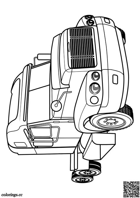 Freightliner Coloring Pages