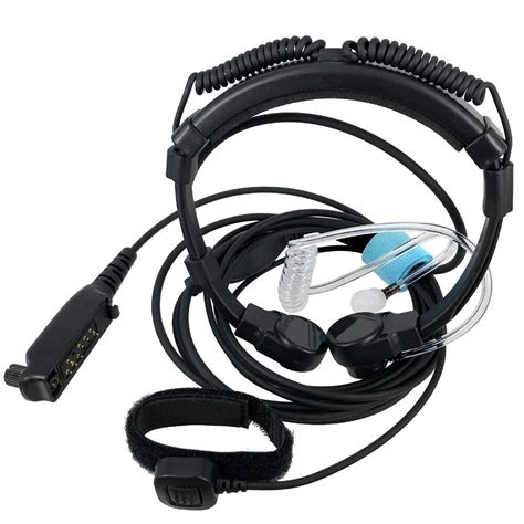 Telescopic Throat Vibration Mic For Sepura Stp Grandado