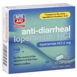 Rite Aid Pharmacy Anti Diarrheal Loperamide Hci Mg Caplets