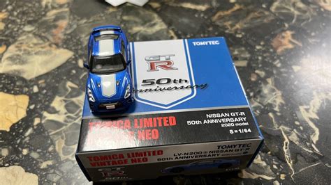 Tomica Tomytec Tlvn Nissan Gt R R Th Anniversary Edition