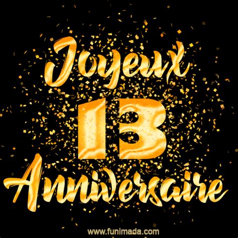 Joyeux Anniversaire 13 Ans Texte D Anniversaire