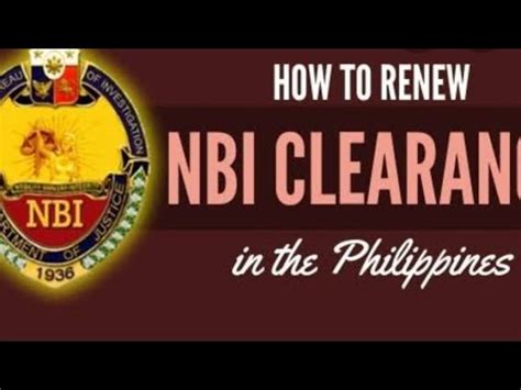 HOW TO RENEW NBI CLEARANCE ONLINE 2021 EASY STEPS Manong Panday