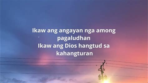 Ikaw Ra Daygon Ka Minus One Lyrics Youtube