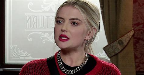 ITV Coronation Street Bethany Platt S Pregnancy Confirmed And Baby