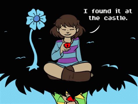 Frisk Chara GIF - Frisk Chara Heart Locket - Discover & Share GIFs