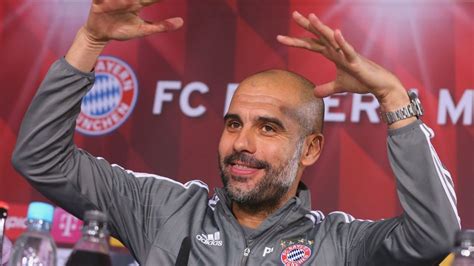 Pep Guardiola Und Der Fc Bayern München Zuerst Die Gute Nachricht