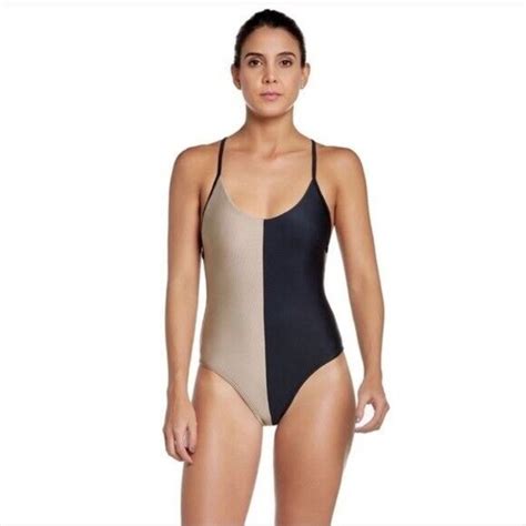 Pilyq Swim Pq Pilyq Cadillac Farrah One Piece Swimsuit Size Small Maillot Strappy Open Back