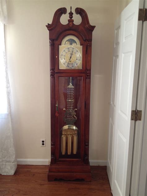 Howard Miller Grandfather Clock | Clock, Grandfather clock, Antique ...