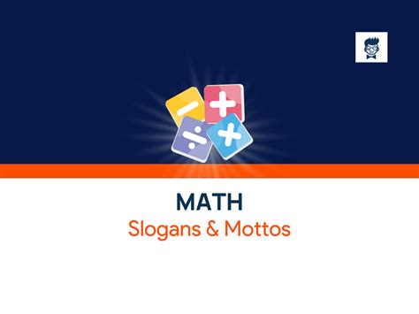 791 Best Math Slogans And Mottos