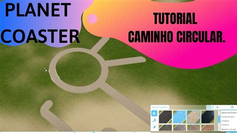 Como Fazer Uma Rotat Ria Tutorial Caminho Planet Coaster Youtube