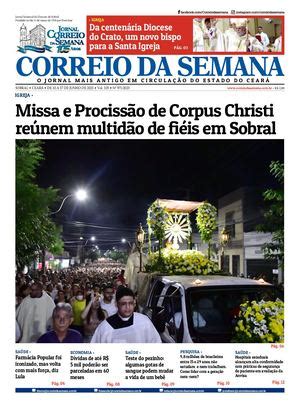 Calam O Jornal Correio Da Semana N