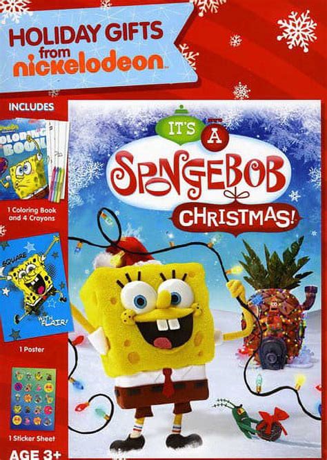 Spongebob Squarepants Its A Spongebob Squarepants Christmas Dvd