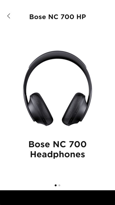 Bose app CAN find headphones but there's no option to add them? : r/bose