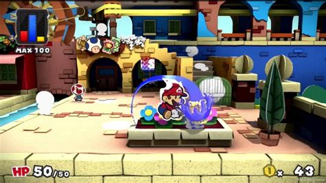 Paper Mario Color Splash Reveal Gameplay Trailer Wii U Youtube