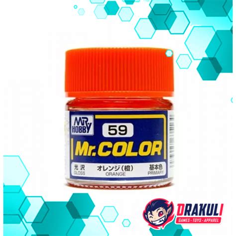 Mr Hobby Mr Color Model Kit Paint Orange C59 Drakuli