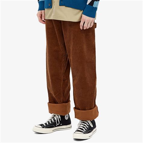 Carhartt Wip Single Knee Corduroy Pant Hamilton Brown End Us