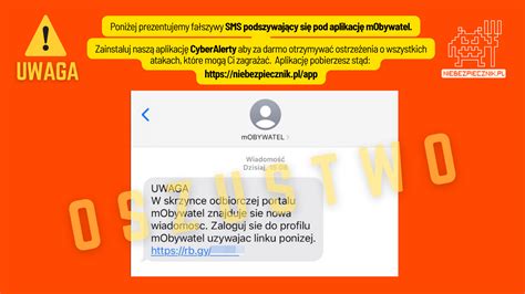 Uwaga Na Sms Od Mobywatela Niebezpiecznik Pl