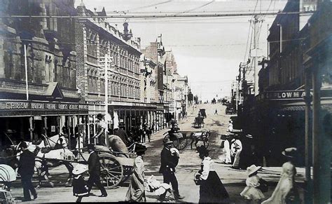 Collins Street, Hobart, Tasmania - circa 1910 | Tasmania, Hobart ...